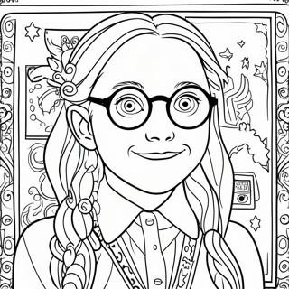 Pagina Para Colorir Da Revista Quibbler Da Luna Lovegood 64350-53213