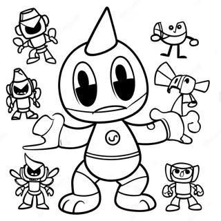 Pagina Para Colorir Personagens Coloridos De Mixels 64521-53347