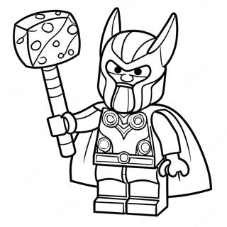 Pagina Para Colorir Lego Thor 64530-53350