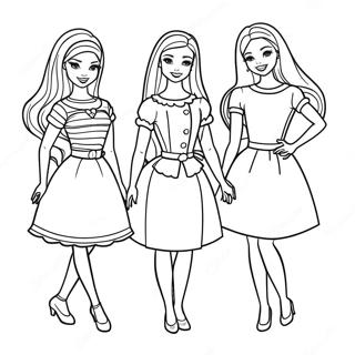 Pagina Para Colorir Barbie E Suas Irmas 64540-53362