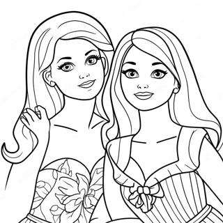 Pagina Para Colorir Barbie E Suas Irmas 64540-53364