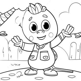 Pagina Para Colorir Do Pablo Backyardigans 64600-53407