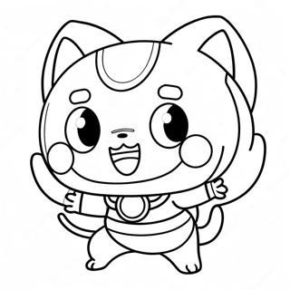 Pagina Para Colorir Yo Kai Watch 64700-53486