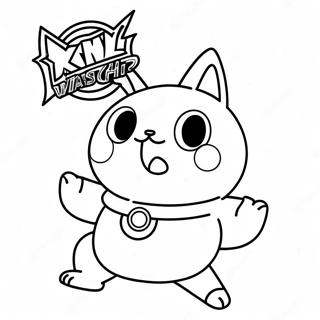 Pagina Para Colorir Yo Kai Watch 64700-53487