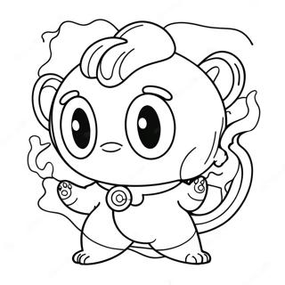 Pagina Para Colorir Jibanyan Yo Kai 64701-53498