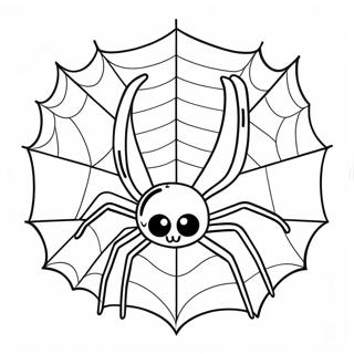 Pagina Para Colorir Aranha De Halloween 6474-5268