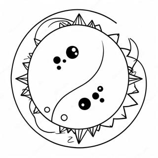 Pagina Para Colorir Do Sol E Da Lua Yin Yang 64810-53572