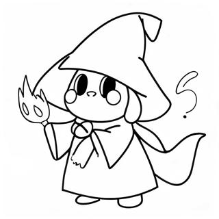 Pagina Para Colorir Ralsei Com Poderes Magicos 64891-53642