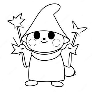 Pagina Para Colorir Ralsei Com Poderes Magicos 64891-53643