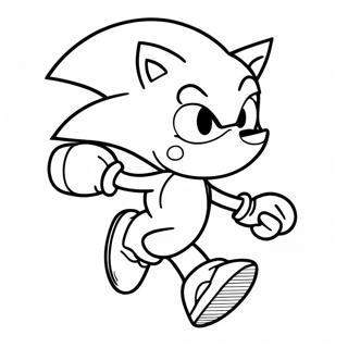 Corrida Da Equipe Sonic Páginas Para Colorir