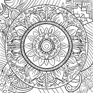 Pagina Para Colorir Mandala Espiritual 6494-5282