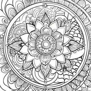 Pagina Para Colorir Mandala Espiritual 6494-5283