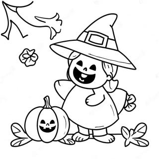 Pagina Para Colorir De Halloween Facil 64990-53743