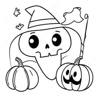 Pagina Para Colorir De Halloween Facil 64990-53744