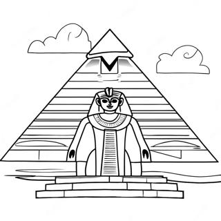 Pagina Para Colorir Da Majestosa Piramide Egipcia 65011-53734