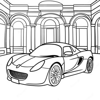 Pagina Para Colorir Do Carro Lotus De Luxo 65041-53762