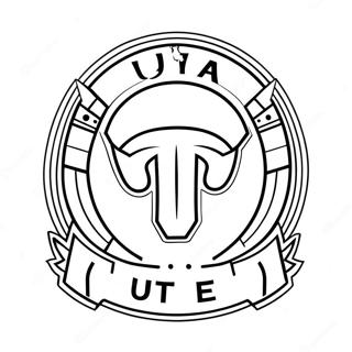 Utah Utes Páginas Para Colorir