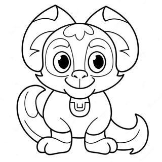 Pagina Para Colorir Do Mascote Utah Utes 65061-53782