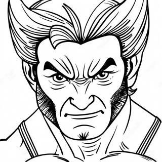 Garoto Wolverine Páginas Para Colorir