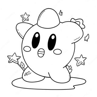 Kirby De Gelo Páginas Para Colorir