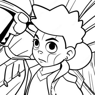 Pagina Para Colorir Huey Freeman De Boondocks 6525-5309