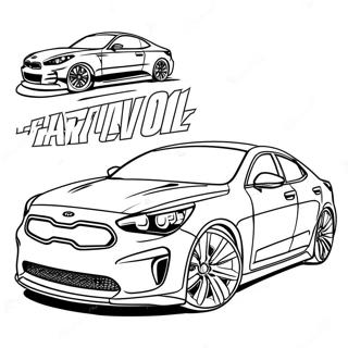 Pagina Para Colorir Do Carro Kia Esportivo 65381-54027