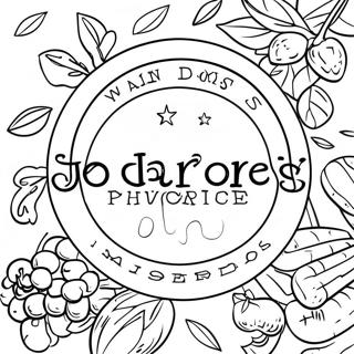 Pagina Para Colorir Logo Do Trader Joes 65410-54055