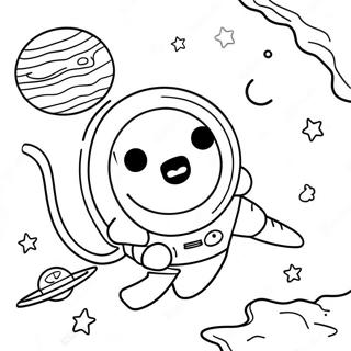 Pagina Para Colorir Aventura Espacial Colorida 65451-54085