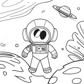 Pagina Para Colorir Aventura Espacial Colorida 65451-54087