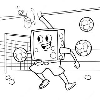 Paginas Para Colorir Do Spongebob Jogando Futebol 65540-54144