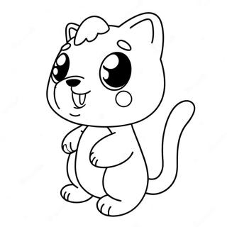 Paginas Para Colorir De Animais Kawaii Chibi Fofos 65591-54197