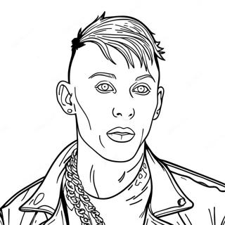 Pagina Para Colorir Do Mgk 65620-54232