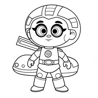 Pagina Para Colorir Super Why 6564-5337