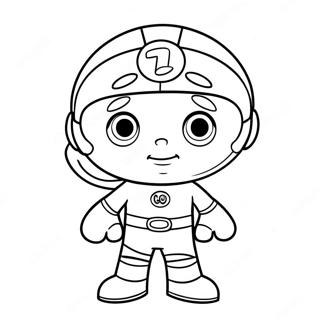 Pagina Para Colorir Super Why 6564-5339