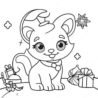 Pagina Para Colorir Do Natal Da Lisa Frank 65650-54283