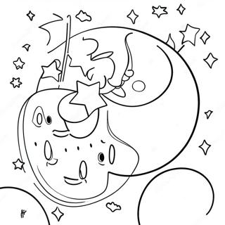 Pagina Para Colorir Estrelas E Lua 65730-54310