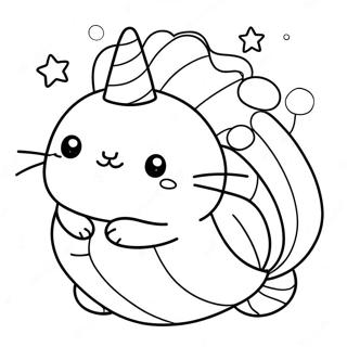 Pagina Para Colorir Pusheen Sereia 65760-54314