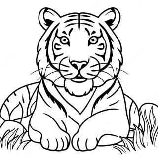 Pagina Para Colorir Do Tigre De Bengala 65790-54348