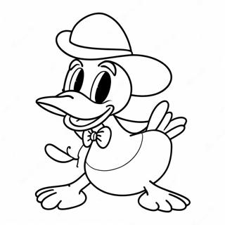 Pato Donald Halloween Páginas Para Colorir