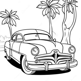 Pagina Para Colorir Do Carro Classico Doc Hudson 65920-54450