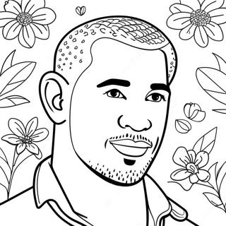 Pagina Para Colorir Do Drake 6594-5362