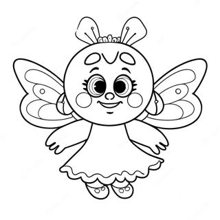 Pagina Para Colorir Da Fada Magica Abby Cadabby 66021-54537