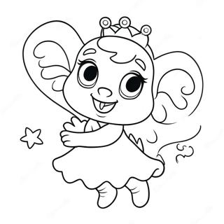 Pagina Para Colorir Da Fada Magica Abby Cadabby 66021-54539