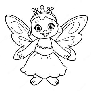 Pagina Para Colorir Da Fada Magica Abby Cadabby 66021-54540