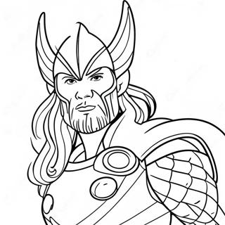 Pagina Para Colorir De Thor Amor E Trovao 66060-54568