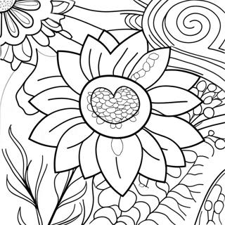 Pagina Para Colorir Sementes De Flores Coloridas 66081-54589