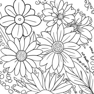 Pagina Para Colorir Sementes De Flores Coloridas 66081-54592