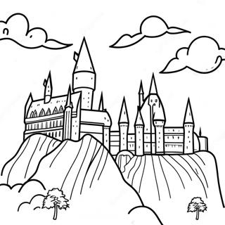 Pagina Para Colorir Castelo De Hogwarts 66091-54586