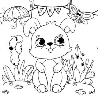 Pagina Para Colorir Do Carnaval Dos Animais 66190-54660