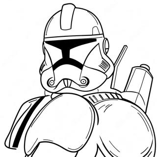 Pagina Para Colorir De Clone Trooper Da Fase 1 66210-54683